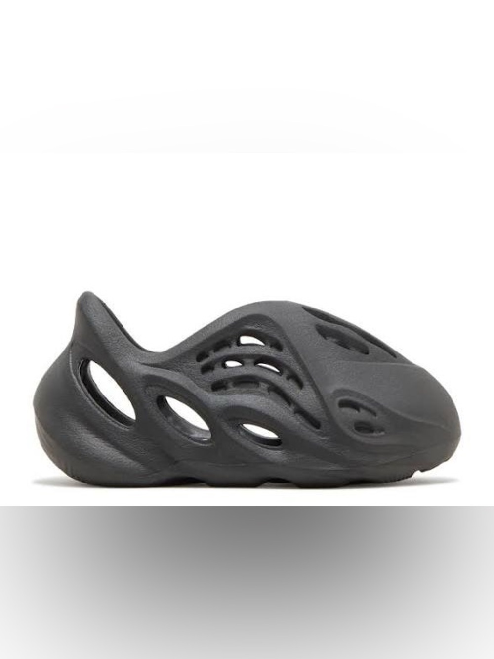 Yeezy Black Foam runner Slip-Ons with Vent Cutouts